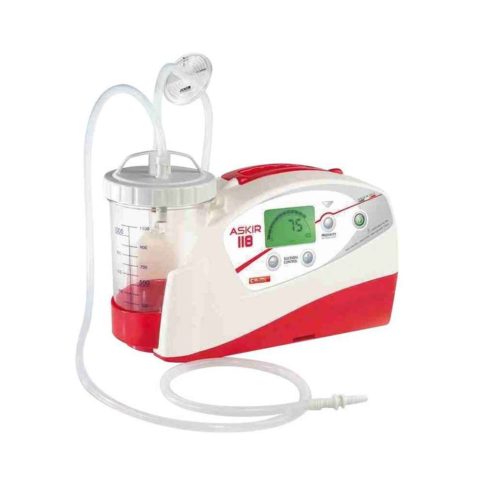 Συσκευή αναρρόφησης New Askir 118 Emergency (26 Lt/min) Συσκευές αναρρόφησης