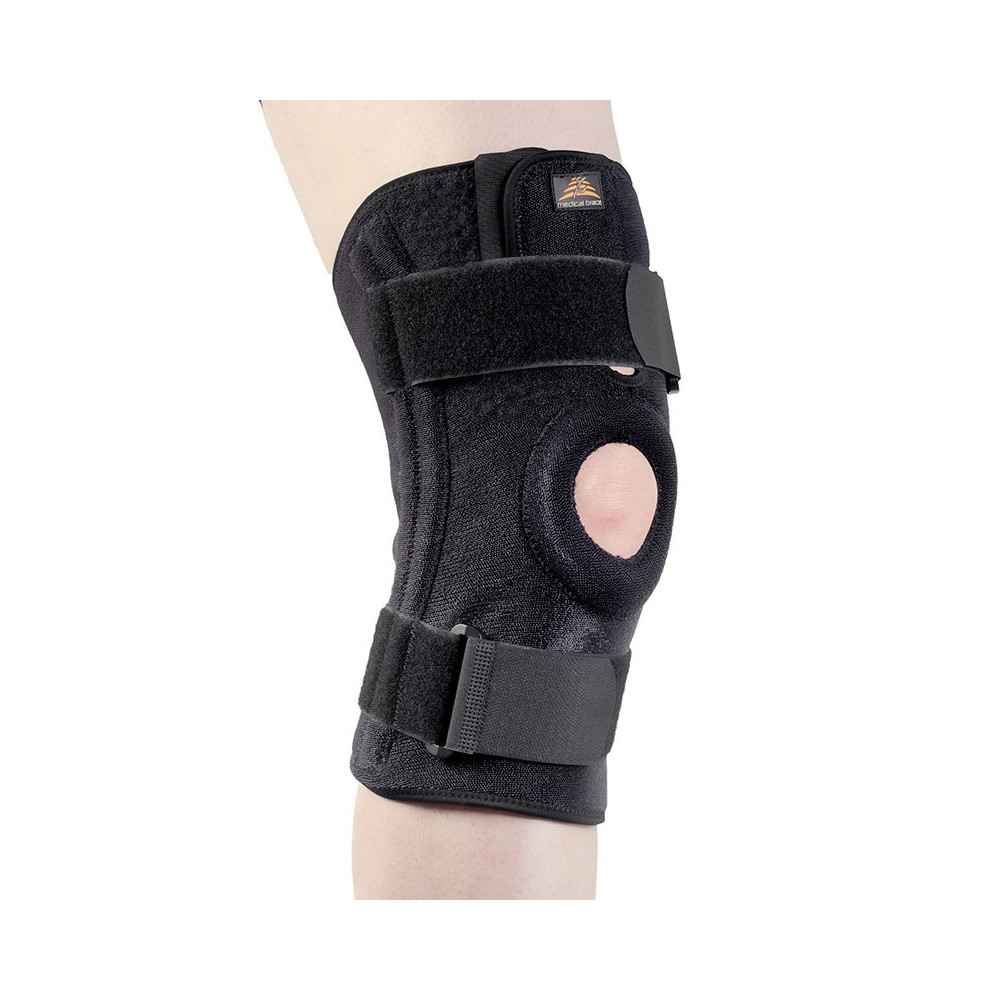Επιγονατίδα Neoprene με πλαστικές εύκαμπτες μπανέλες Γόνατο