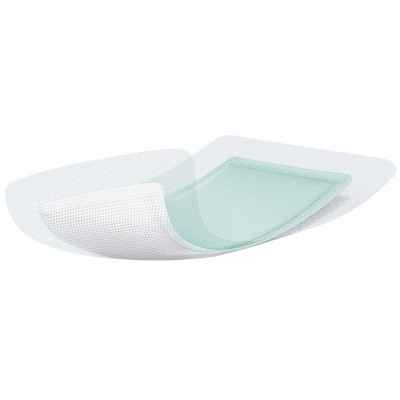 Επιθέματα κατακλίσεων αυτοκόλλητα Hartmann Zetuvit Plus Silicone Border 10x10 cm | Συσκευασία 10 τεμ. Επιθέματα κατακλίσεων H...