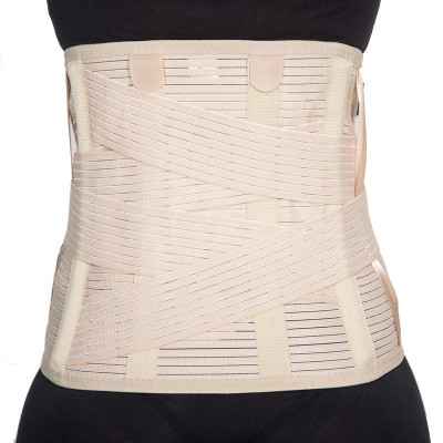 Ζώνη οσφύος υψηλή Medical Brace Lumbosacral | Μπεζ Ζώνες μέσης - οσφύος