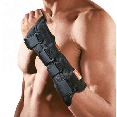 Νάρθηκας καρπού - αντιβραχίου μήκους 25 cm Polfit Wrist 21 | Αριστερός Καρπός - Άκρα χείρα