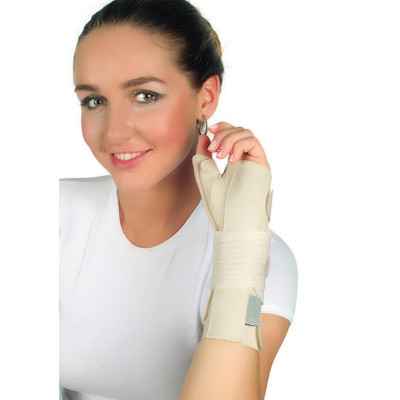Νάρθηκας καρπού - αντίχειρα Spica Medical Brace μήκους 19 cm Μπεζ | Αριστερός Καρπός - Άκρα χείρα
