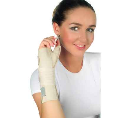 Νάρθηκας καρπού - αντίχειρα Spica Medical Brace μήκους 19 cm Μπεζ | Δεξιός Καρπός - Άκρα χείρα