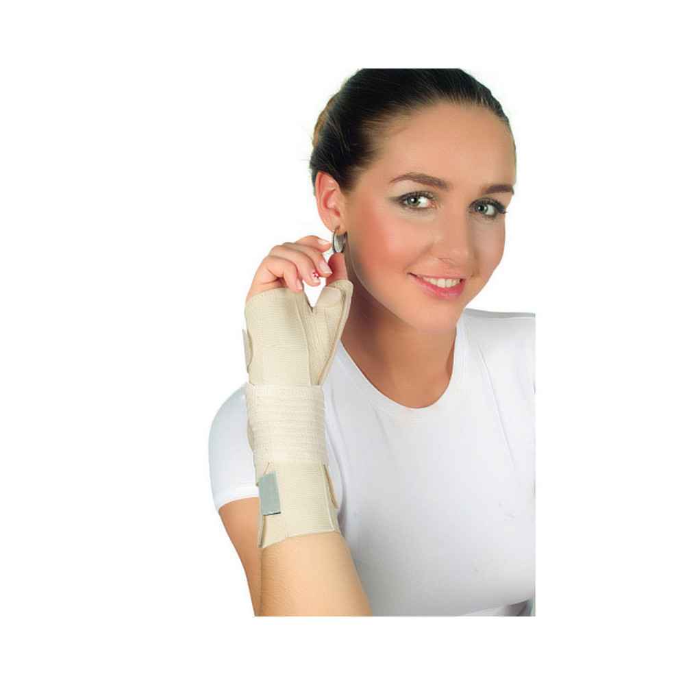 Νάρθηκας καρπού - αντίχειρα Spica Medical Brace μήκους 19 cm Μπεζ | Δεξιός Καρπός - Άκρα χείρα