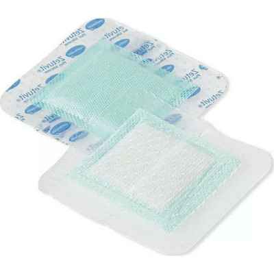 Επιθέματα κατακλίσεων αυτοκόλλητα Hartmann Zetuvit Plus Silicone Border 12,5x12,5 cm | Συσκευασία 10 τεμ. Επιθέματα κατακλίσε...
