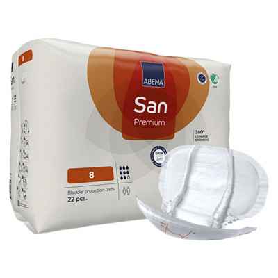 Σερβιέτες βαριάς ακράτειας Abena San Premium No8 22τμχ Σερβιέτες ακράτειας Abena