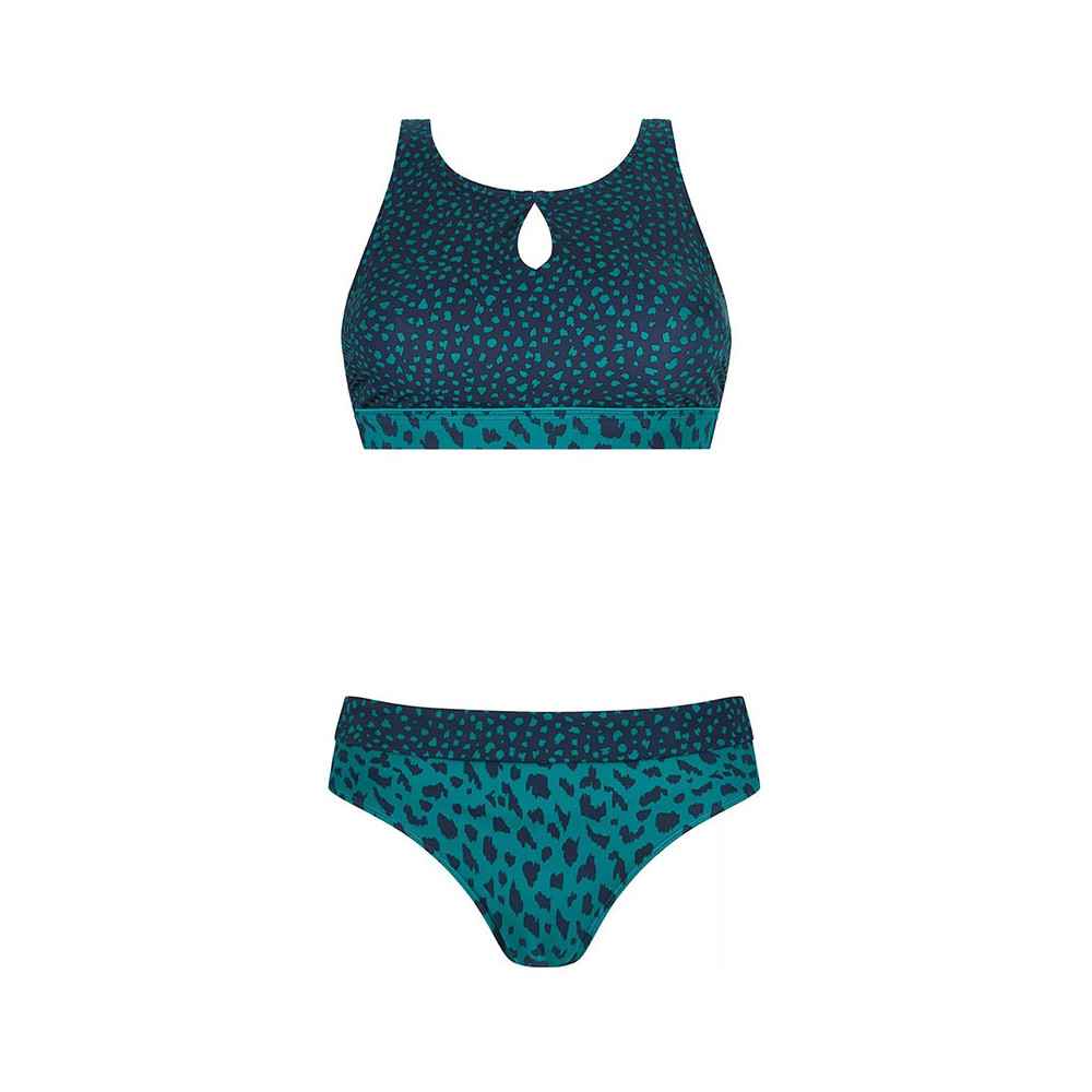 Μαγιό μαστεκτομής Bikini Set Amoena Manila SB | Πετρόλ Μαγιό μαστεκτομής Amoena