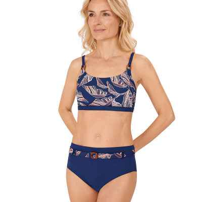 Μαγιό μαστεκτομής Bikini Set Amoena Lanzarote SB | Μπλε Μαγιό μαστεκτομής Amoena
