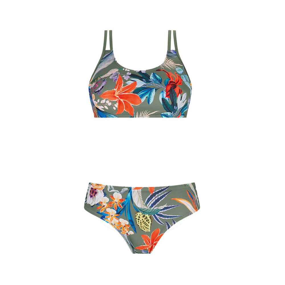 Μαγιό μαστεκτομής Bikini Set Amoena Krabi SB | Λαδί Μαγιό μαστεκτομής Amoena
