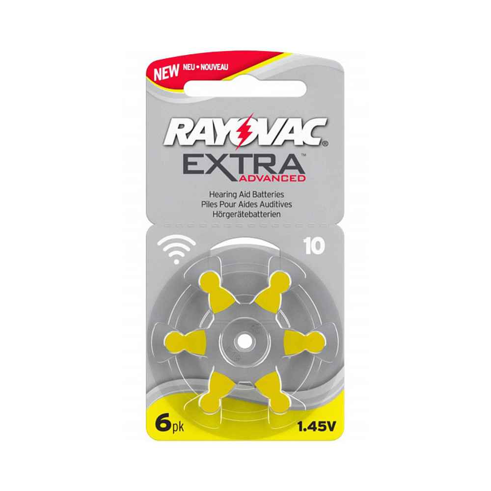 Μπαταρίες ακουστικών βαρηκοΐας Rayovac Extra Advanced 10 (6τμχ) Μπαταρίες ακουστικών βαρηκοΐας