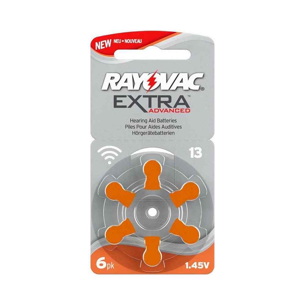 Μπαταρίες ακουστικών βαρηκοΐας Rayovac Extra Advanced 312 (6 τμχ) Μπαταρίες ακουστικών βαρηκοΐας