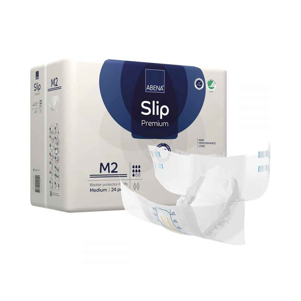 Πάνα βαριάς ακράτειας (νύχτας) Abena Premium Super M2 Medium 24τμχ Πάνες ακράτειας με αυτοκόλλητο