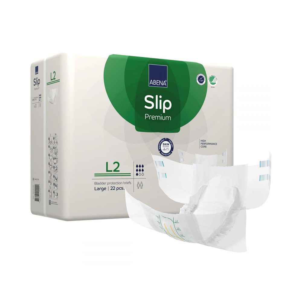 Πάνες βαριάς ακράτειας (νύχτας) Abena Premium Super L2 Large 22τμχ Πάνες ακράτειας με αυτοκόλλητο