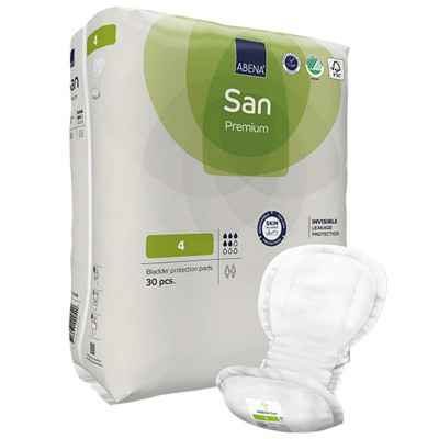 Σερβιέτες ακράτειας Abena Abri San Premium No4 Maxi 30 τμχ Σερβιέτες ακράτειας Abena