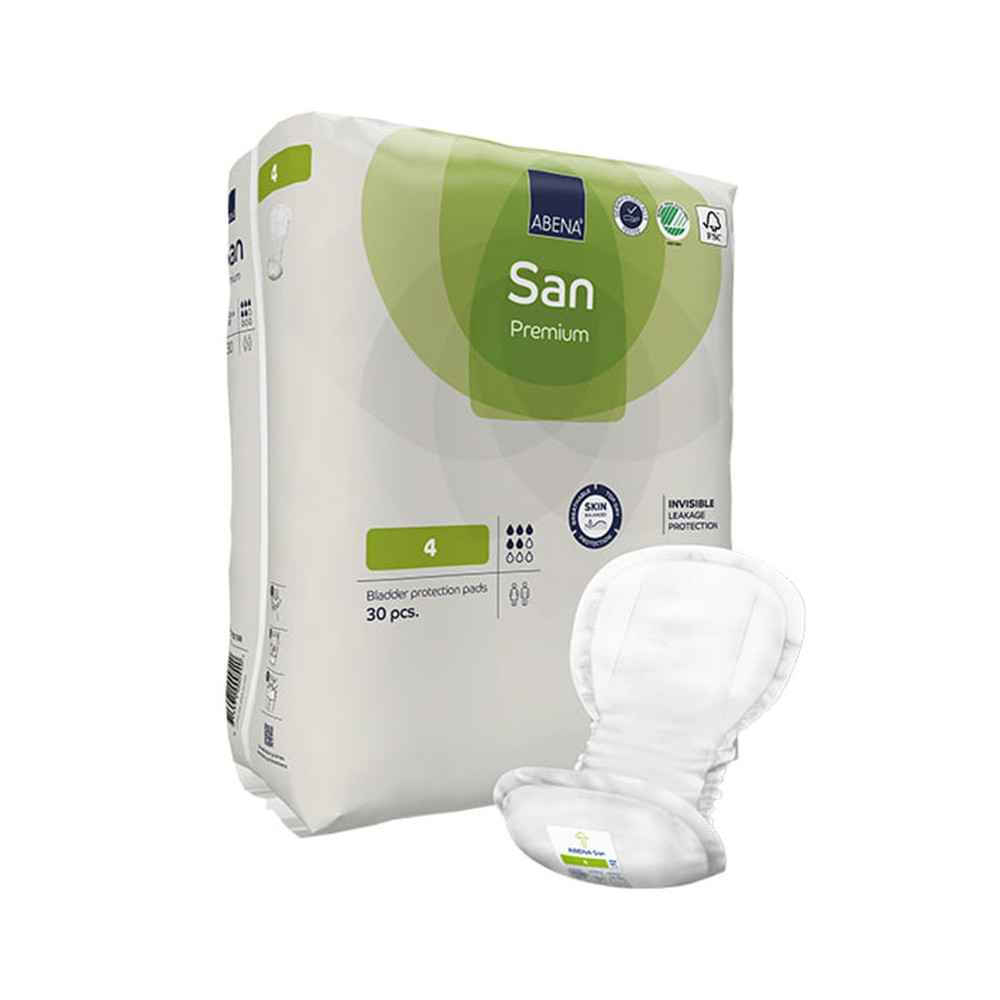 Σερβιέτες ακράτειας Abena Abri San Premium No4 Maxi 30 τμχ Σερβιέτες ακράτειας Abena
