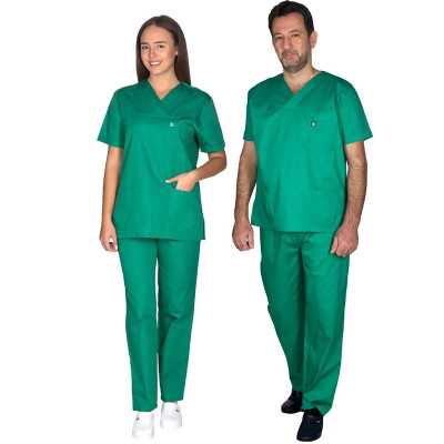 Σετ στολή Γιατρών - Νοσηλευτών Unisex Alezi | Ανοιχτό Πράσινο Στολές Ιατρών / Νοσηλευτών Unisex