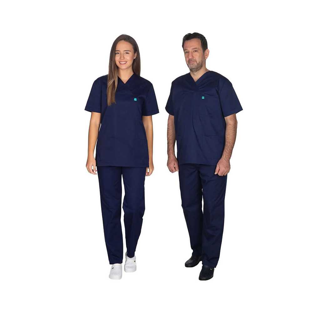 Σετ στολή ιατρών - Νοσηλευτών Alezi Unisex | Navy Blue Στολές Ιατρών / Νοσηλευτών Unisex