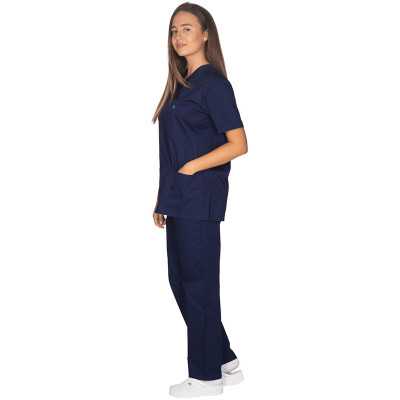 Σετ στολή ιατρών - Νοσηλευτών Alezi Unisex | Navy Blue Στολές Ιατρών / Νοσηλευτών Unisex