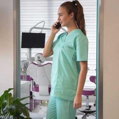 Σετ στολή Νοσοκομειακή Alezi Unisex | Βεραμάν Στολές Ιατρών / Νοσηλευτών Unisex