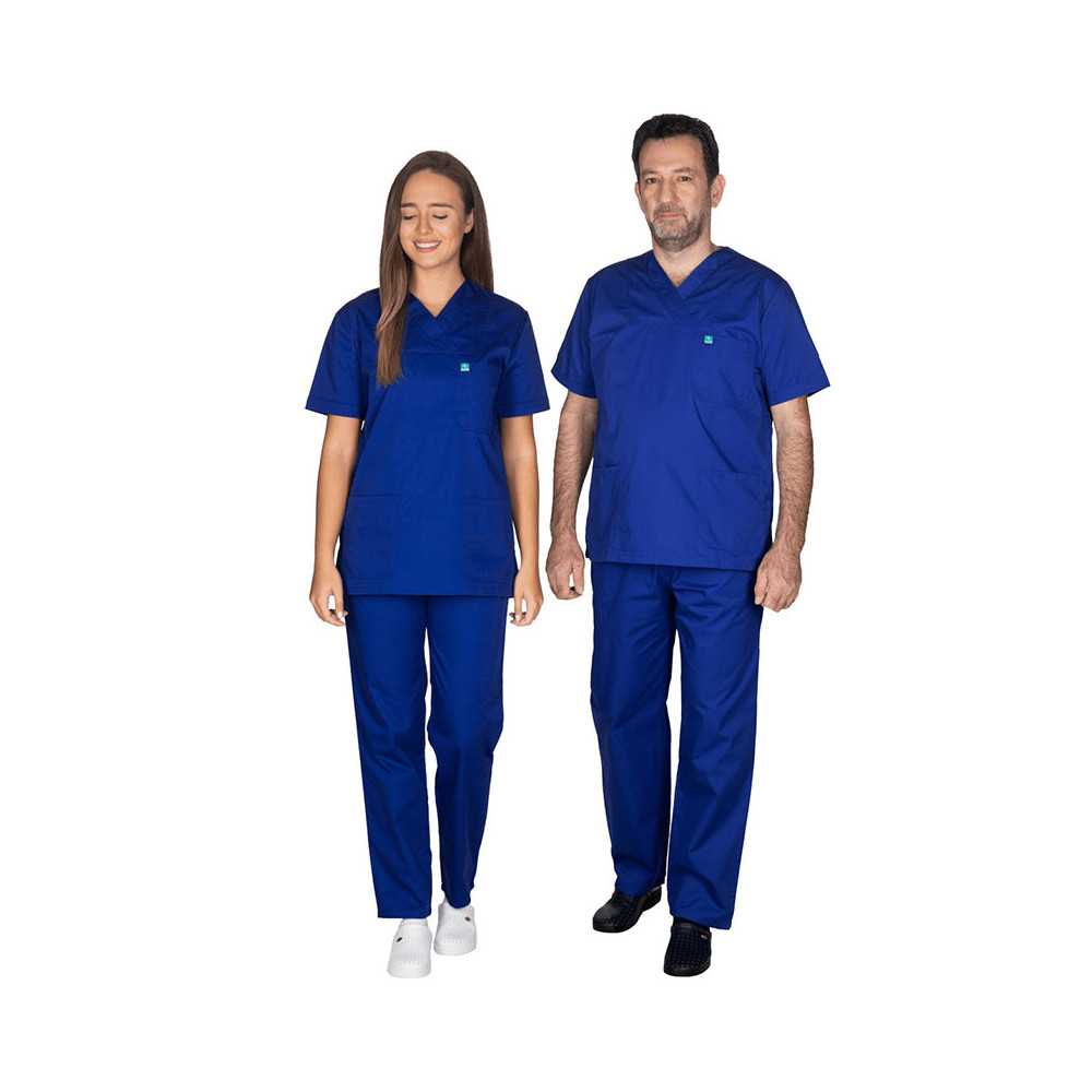 Σετ στολή Ιατρική - Νοσηλευτών Alezi Unisex Classic | Μπλε Στολές Ιατρών / Νοσηλευτών Unisex