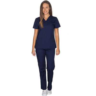 Σετ ιατρική στολή γυναικεία Alezi Classic Fit | Navy Blue Στολές γυναικείες Classic Fit