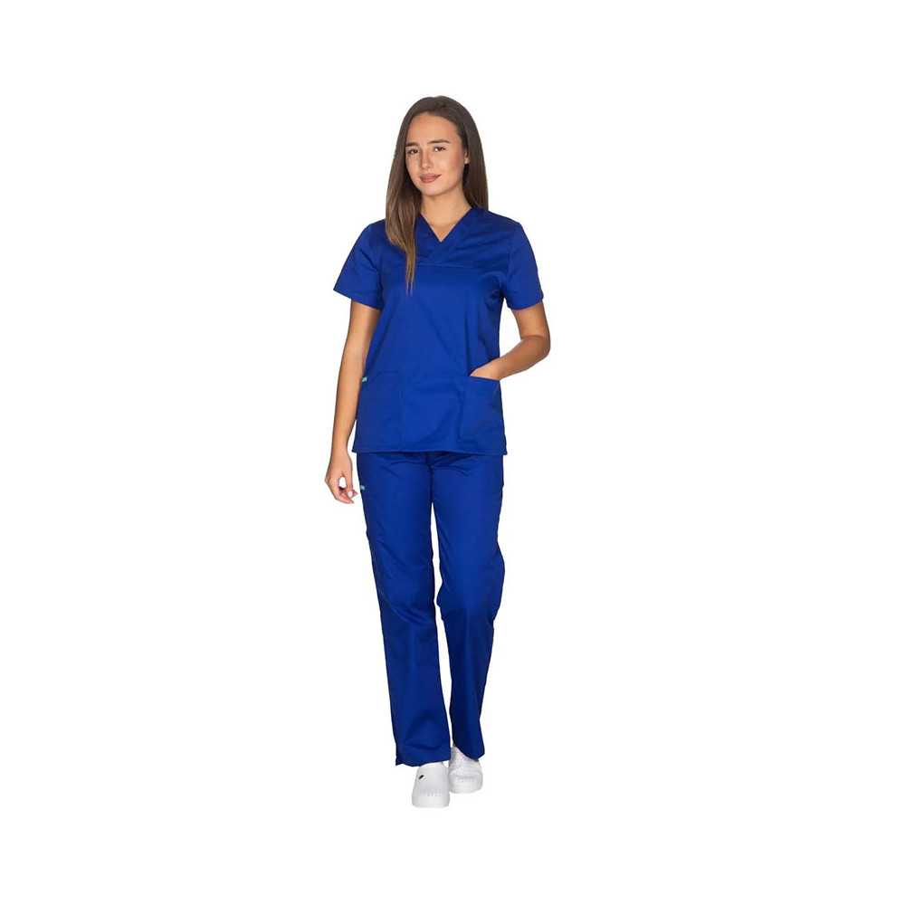 Σετ στολή Ιατρών & Νοσηλευτών γυναικεία Alezi Classic Fit | Μπλε Στολές γυναικείες Classic Fit