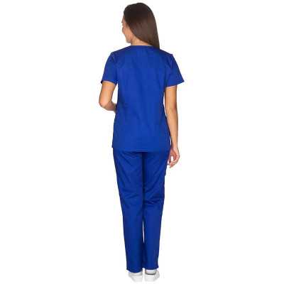 Σετ στολή Ιατρών & Νοσηλευτών γυναικεία Alezi Classic Fit | Μπλε Στολές γυναικείες Classic Fit