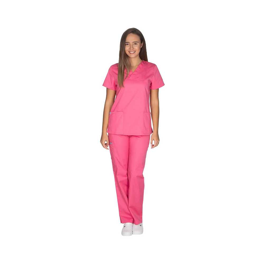 Στολή γυναικεία Νοσηλευτριών - Ιατρών Alezi Classic Fit | Ροζ Στολές γυναικείες Classic Fit