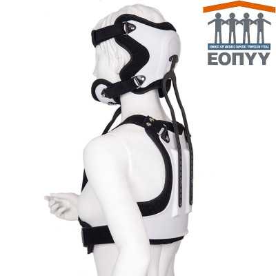 Αυχενοθωρακικός κηδεμόνας MINERVA ρυθμιζόμενου ύψους μέσω ΕΟΠΥΥ Νάρθηκες Αυχένα με ΕΟΠΥΥ