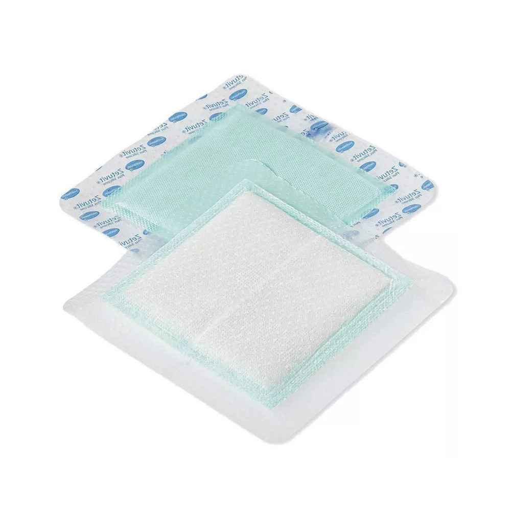 Επίθεμα κατακλίσεων αυτοκόλλητο Hartmann RespoSorb Plus Silicone Border 17,5x17,5 cm | 1 τεμ. Επιθέματα κατακλίσεων Hartmann ...