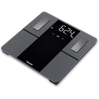 Ζυγαριά μπάνιου - λιπομετρητής Beurer BF 500 Super Black Bluetooth Διαγνωστικές ζυγαριές λιπομέτρησης