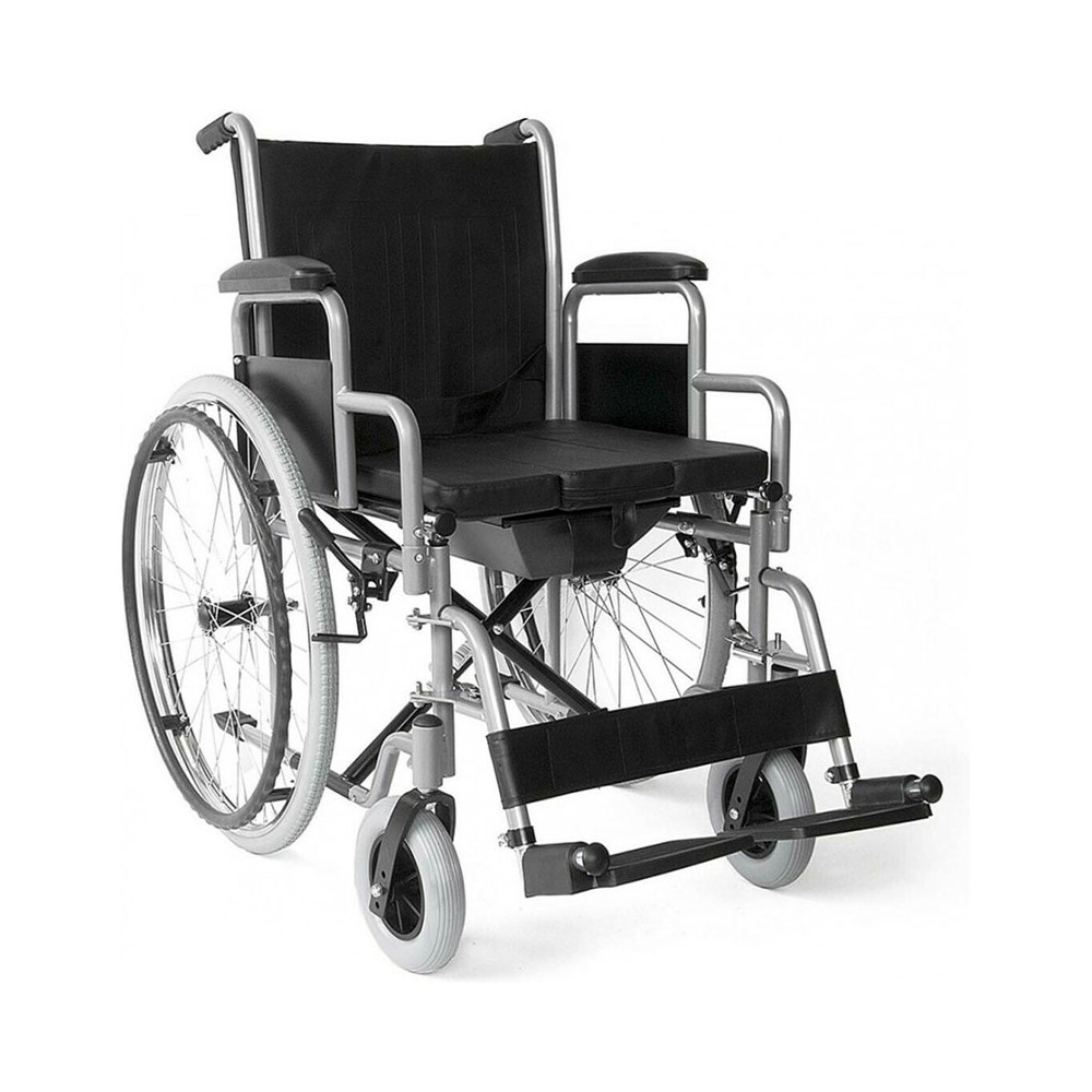 Αμαξίδιο με αφαιρούμενα πλαϊνά & WC Vita 09-2-035 (VT302) Αναπηρικά αμαξίδια μεγάλοι τροχοί