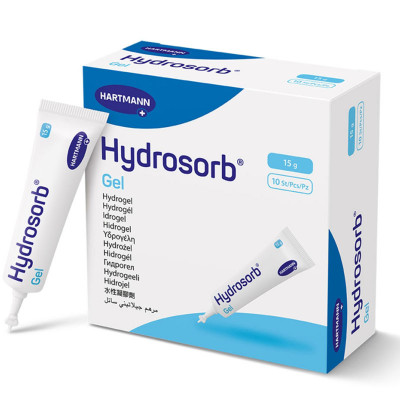 Υδροκυτταρική γέλη κατακλίσεων Hartmann Hydrosorb Gel 15g /10 τμχ Επιθέματα υδροκυτταρικού gel Hartmann Hydrosorb