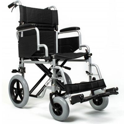 Αμαξίδιο μεταφοράς Gemini 46 cm Mobiakcare με φρένα (έως 130 kg) Αναπηρικά αμαξίδια μεσαίοι τροχοί