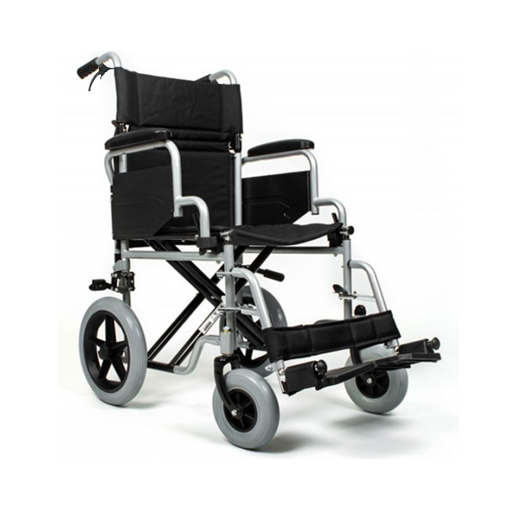 Αμαξίδιο μεταφοράς Gemini 46 cm Mobiakcare με φρένα (έως 130 kg) Αναπηρικά αμαξίδια μεσαίοι τροχοί