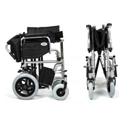 Αμαξίδιο μεταφοράς ενισχυμένο (έως 130 kg) Silver Gemini με ΕΟΠΥΥ Αναπηρικό αμαξίδιο απλού τύπου με ΕΟΠΥΥ