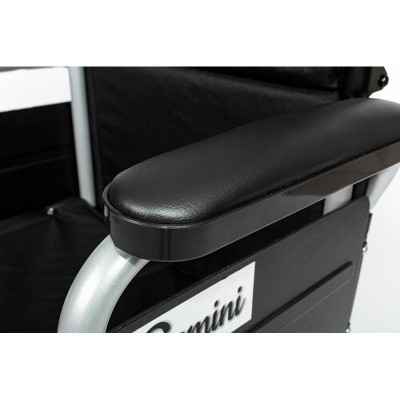 Αμαξίδιο μεταφοράς ενισχυμένο (έως 130 kg) Silver Gemini με ΕΟΠΥΥ Αναπηρικό αμαξίδιο απλού τύπου με ΕΟΠΥΥ