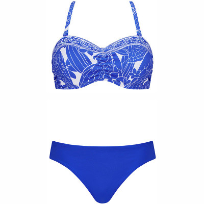 Μαγιό μαστεκτομής Bikini Set Amoena Azores SBB | Μπλε Ρουά Μαγιό μαστεκτομής Amoena