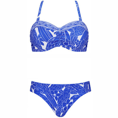 Μαγιό μαστεκτομής Bikini Set Amoena Azores SBB | Μπλε Ρουά Μαγιό μαστεκτομής Amoena