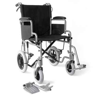 Aμαξίδιο μεταφοράς με φρένα συνοδού Vita 09-2-135 (VT205) Πλάτος καθίσματος 43 cm Αναπηρικά αμαξίδια μεσαίοι τροχοί