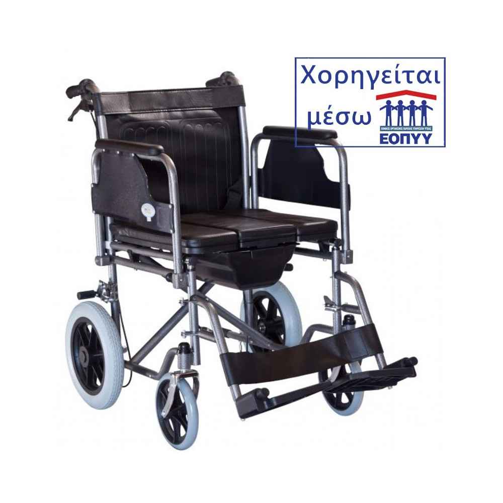 Αναπηρικό αμαξίδιο με δοχείο Mobiak 0807985 Αναπηρικά αμαξίδια μεσαίοι τροχοί