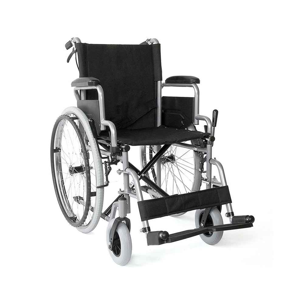 Αμαξίδιο με αφαιρούμενα πλαϊνά / υποπόδια & φρένα 09-2-094 (VT307) Πλάτος καθίσματος 43 cm Αναπηρικά αμαξίδια μεγάλοι τροχοί