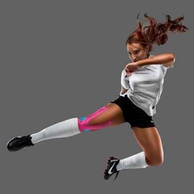 Επίδεσμος κινησιοθεραπείας Kinesiology tape Nasara® 5cm x 5m Μαύρο Προϊόντα Taping