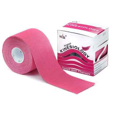 Επίδεσμος κινησιοθεραπείας Kinesiology tape Nasara® 5cm x 5m Ροζ Προϊόντα Taping