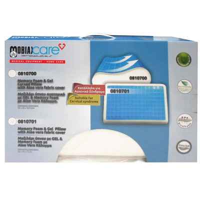 Μαξιλάρι ύπνου Memory Foam Classic με Gel και κάλυμμα Aloe Vera Ορθοπεδικά μαξιλάρια ύπνου