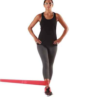 Ελαστικός Ιμάντας Άσκησης 46 μέτρα REA Elastic Band Medium Κόκκινος Λάστιχα - Ιμάντες γυμναστικής