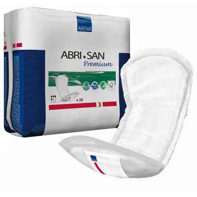 Σερβιέτες ακράτειας Abena Abri San Premium No3 Midi 28τμχ Σερβιέτες ακράτειας Abena