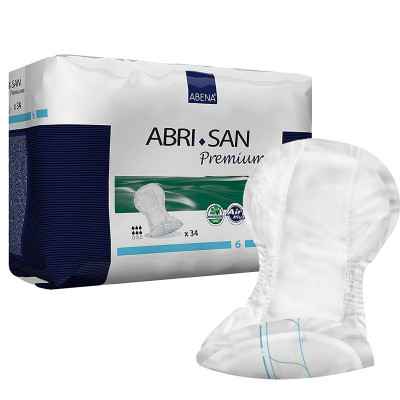 Σερβιέτες ακράτειας Abena Abri San Premium No6 34τμχ Σερβιέτες ακράτειας Abena