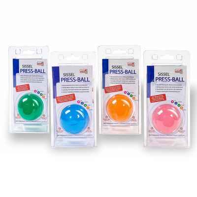 Μπαλάκι εξάσκησης χειρός Sissel Press Ball Medium - Mπλε Άσκηση άκρας χείρας