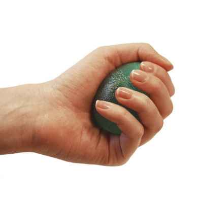 Ωοειδές μπαλάκι φυσικοθεραπείας Sissel Press Egg Strong - Πράσινο Άσκηση άκρας χείρας